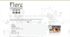 Desktop Screenshot of florevegan.com